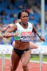 Womens 100 metres hurdles, British Championships, Birmingham. Photo: David T. Hewitson/Sports for All Pics